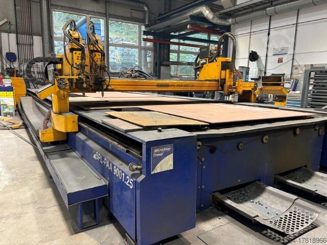 Портальная машина плазменной резки с ЧПУ Microstep SPL PAA 9001.25