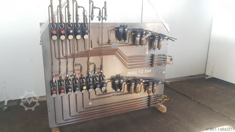 Система передачи газа с редуктором давления ESAB-LINDE Gasübernahmelanlage