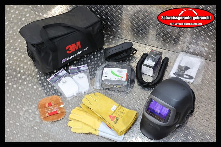 сварочный шлем 3M SPEEDGLAS G-05-03 SCHWEISSHELM DAS NEUESTE / 3 VERSCH. FARBFILTER  NEU