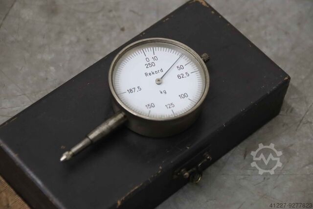 Вес циферблатного манометра Rekord 0-250 kg