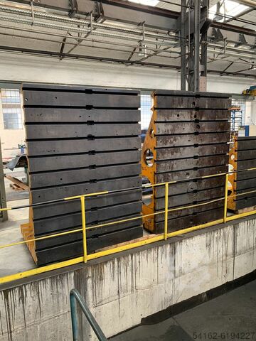 Угол зажима Угол расточной фрезы Зажим  2500mm hoch bis 60t Teilegewicht