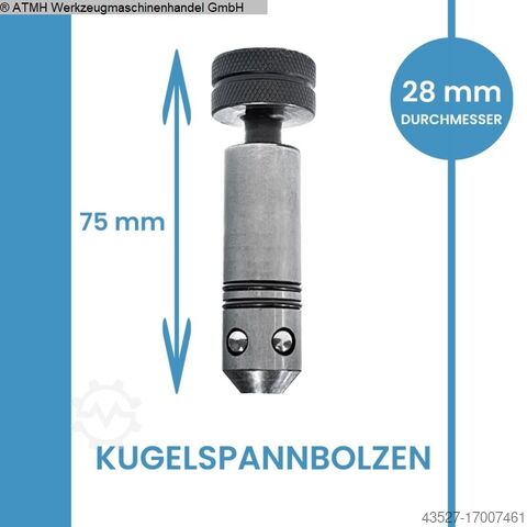 Сварочный стол GERD WOLFF Kugelspannbolzen D28 x 75 mm