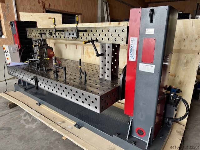 Сварочный поворотный стол, стол отверстий, позиционер Protec,Siegmund,Demmeler, HDL 1500