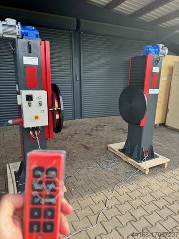 Поворотный стол для сварки, поворотное устройство Protec Säulenhubdrehvorrichtung SHD 2000