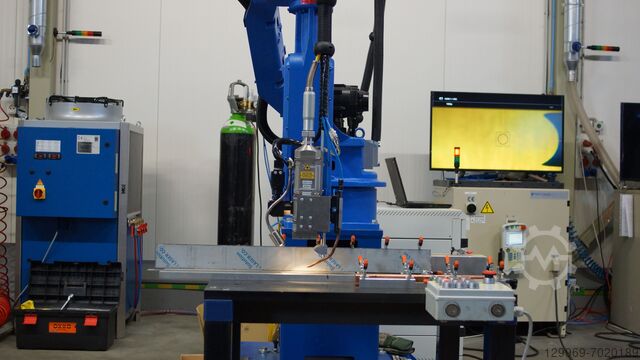 Роботизированная система лазерной сварки YASKAWA/ MOTOMAN HP20D/ LASERLINE LDM 12 LASER WELDING