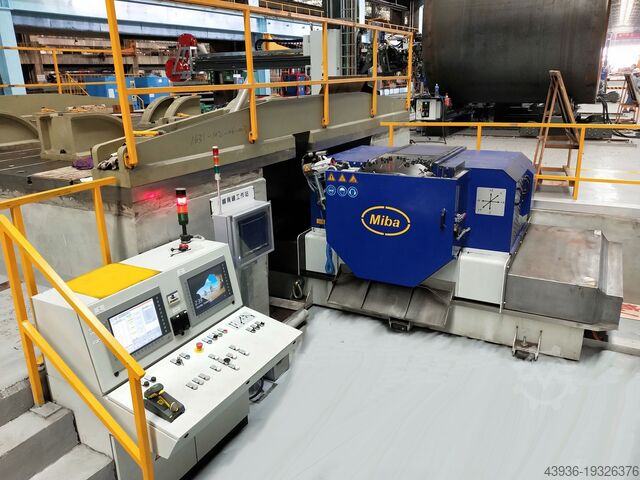 Станок для обработки кромок сварных швов 8000 мм MIBA LNF 65