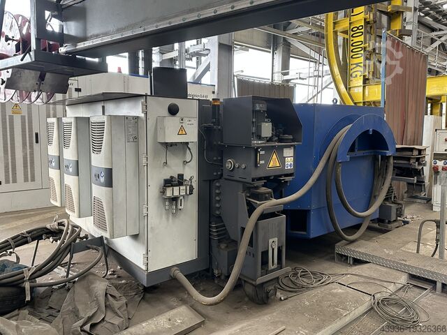 Станок для обработки кромок сварных швов до 8000 MIBA RNF 65