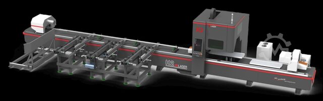 Станок для лазерной резки труб Dynamic Power Laser FLT-H2_3kW Raycus Laser