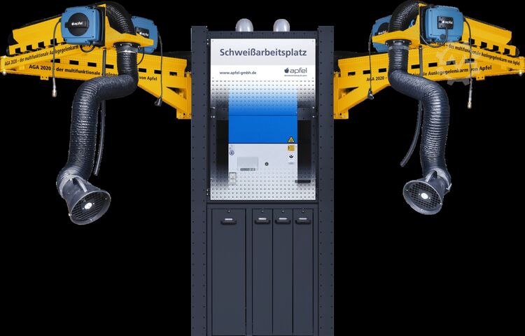Удаление сварочного дыма Apfel GmbH Schweißarbeitsplatz für Rehm und Fronius