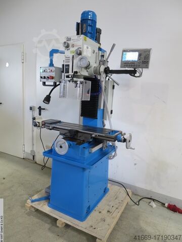 Сверлильно-фрезерный станок HBM BF 45 Profi DRO