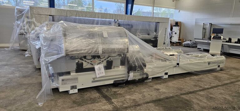 Двухголовочный распиловочный станок FOM INDUSTRIE BLITZ ALVA 500 A 5m