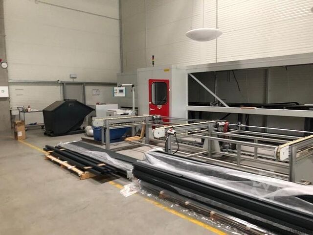 Пильная система Pressta Eisele для алюминия с толкателем Pressta Eisele Sägeanlage V-Cut