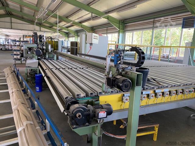 Линия для производства окон с ЧПУ - обработка профиля Ingenierbüro Maschinenbau GmbH  BJM RF-9L / H