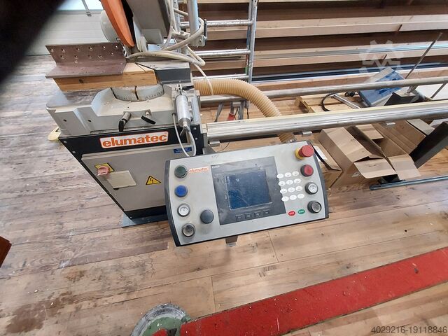 Двойная торцовочная пила Elumatec E355