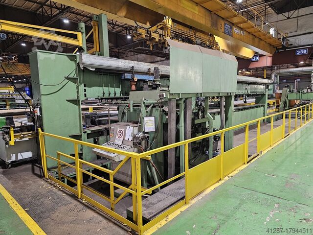 Пластинчато-фрезерный станок / станок для фрезерования кромок листа GRÄBENER --