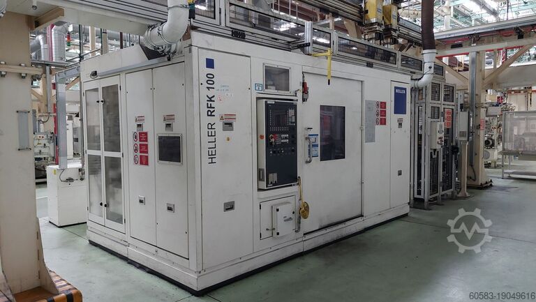 Фрезерный станок для коленчатых валов Heller RFK 100-2-500