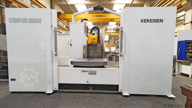 Фрезерный станок со встроенным поворотным столом KEKEISEN UBF-R 2000/13