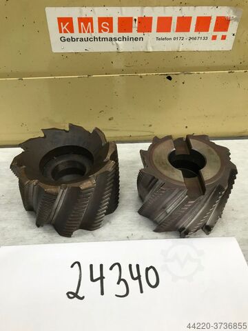 Walzenstrirnfraeser 2 Stück Durchmesser 86 &  97 mm