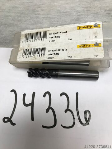 торцевая фреза из твёрдого сплава Prototyp 10 x 22 /R 2