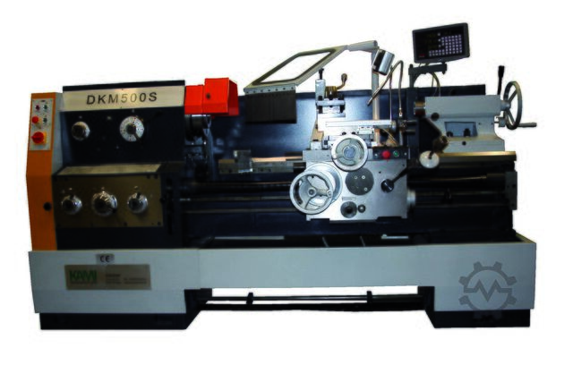 Токарный станок с ведущим и тяговым шпинделем KAMI/SHEM DKM 500SC X 1500 mm