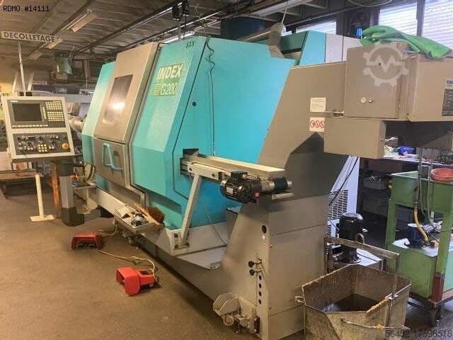 Автоматический токарный станок с ЧПУ INDEX G200