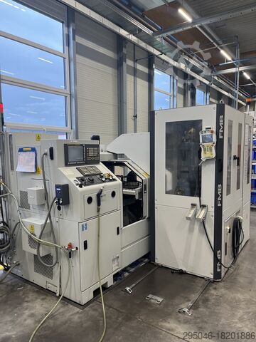 токарный станок с ЧПУ Hardinge CNC-Drehmaschine / FMB Unirobot GT27SP GG-121