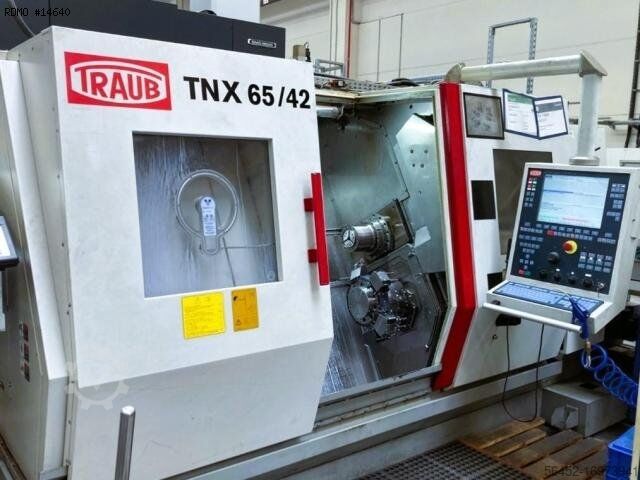 Автоматический токарный станок с ЧПУ TRAUB TNX 65