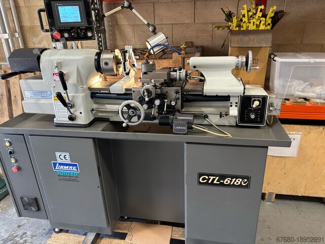 Токарный станок с ЧПУ Cyclomatic CTL-618e
