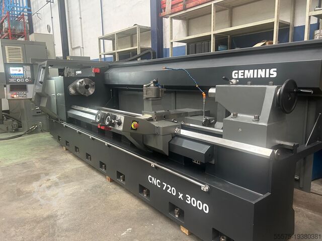 Токарный станок с ЧПУ GEMINIS CNC 4 PLUS 720 x 3000
