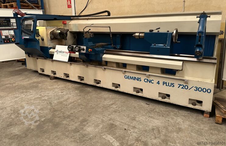 Токарный станок с ЧПУ Geminis CNC 4 Plus 720 x 3000 mm