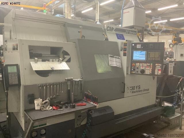 Автоматический токарный станок с ЧПУ CMZ TC-30 YS