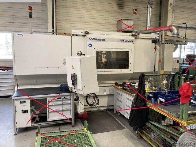 Токарный станок с ЧПУ VDF-BOEHRINGER VDF 250 Cm