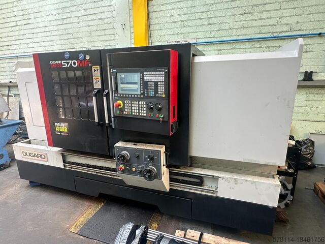Токарный станок с ЧПУ Dugard Lunan 570MF
