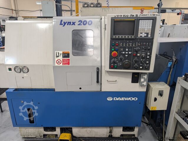 Токарный станок с ЧПУ DOOSAN DAEWOO LYNX 200