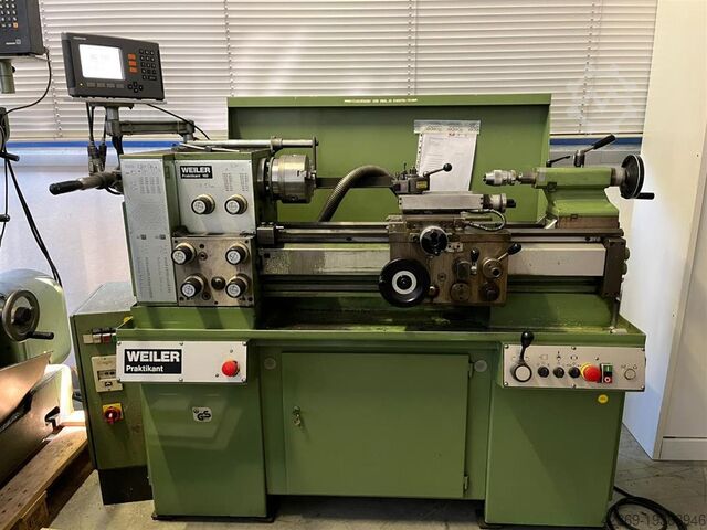Токарно-центровой станок и токарный станок с подающим шпинделем Weiler / L+Z Drehmaschine Praktikant 160