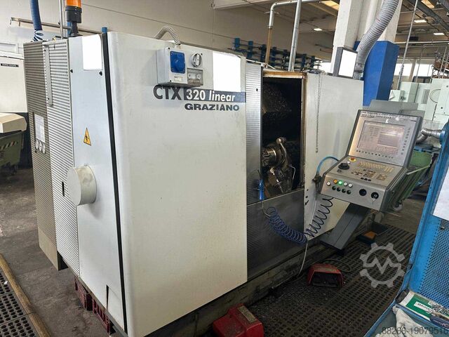 Токарный станок с ЧПУ GRAZIANO CTX 320 LINEAR Y