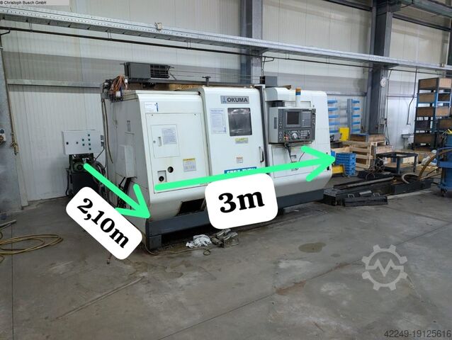 Токарный станок с ЧПУ OKUMA LU300-M