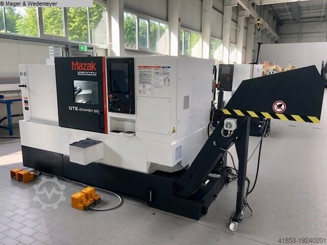 Токарный станок с ЧПУ MAZAK QTE-200MSY SG