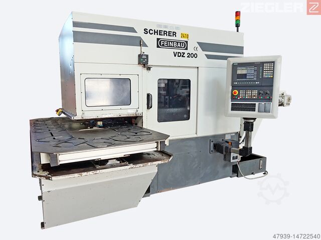 Вертикальный токарный центр с ЧПУ Scherer Feinbau VDZ 200