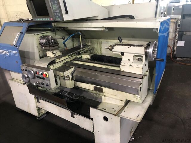 Токарный станок - с циклическим управлением KERN CD 480