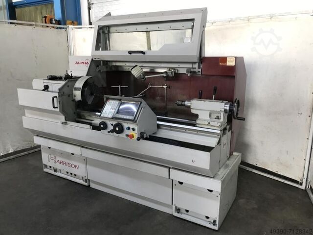 Циклонаправляемый токарный станок с ЧПУ, токарный станок, автомат токарный, циклонаправляемый токарн HARRISON Alpha 400 Plus