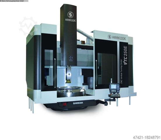 Вертикальный токарный станок - одностоечный HANKOOK VTB 250 E