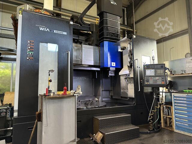 Вертикальный токарный станок Hyundai LV2000/MM