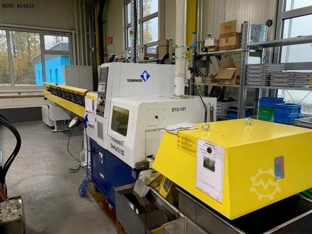 Токарный станок с ЧПУ швейцарского типа TORNOS DELTA 12/5
