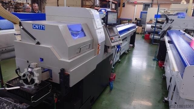 Токарный станок с ЧПУ швейцарского типа HANWHA XP12S