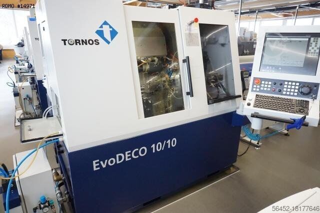Токарный станок с ЧПУ швейцарского типа TORNOS EVODECO 10/10
