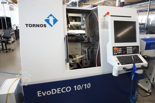 Токарный станок с ЧПУ швейцарского типа TORNOS EVODECO 10/10