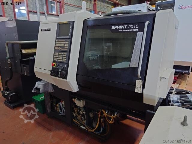 Токарный станок с ЧПУ швейцарского типа DMG MORI SPRINT 20/5