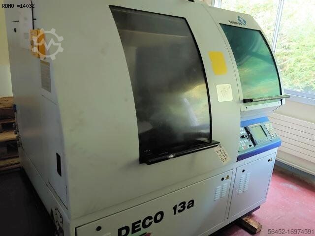 Токарный станок с ЧПУ швейцарского типа TORNOS DECO 13A