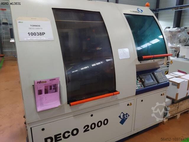 Токарный станок с ЧПУ швейцарского типа TORNOS DECO 13